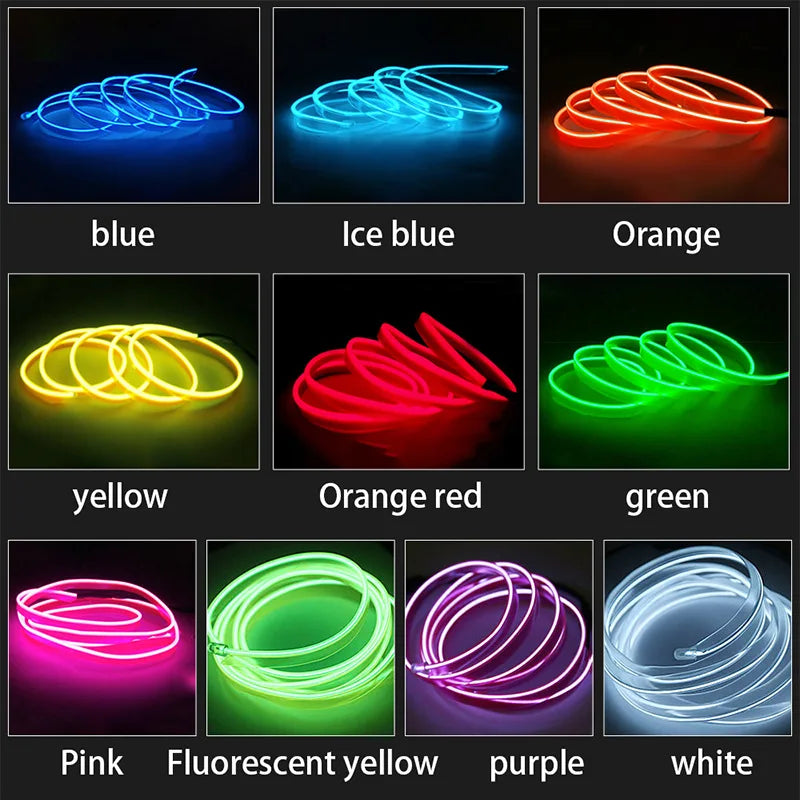 Fita led decorativa RGB, potência 5M