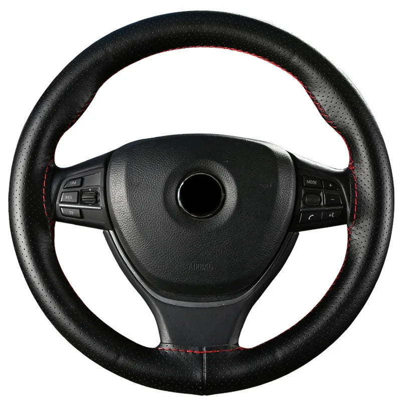 Capa de volante de couro artificial